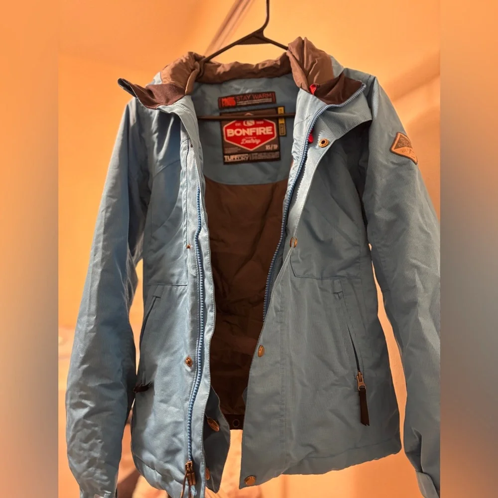 Women’s Snowboard Coat Bonfire TuffDry Mystic Heat - GOLD 20k-15k - Picture 1 of 12